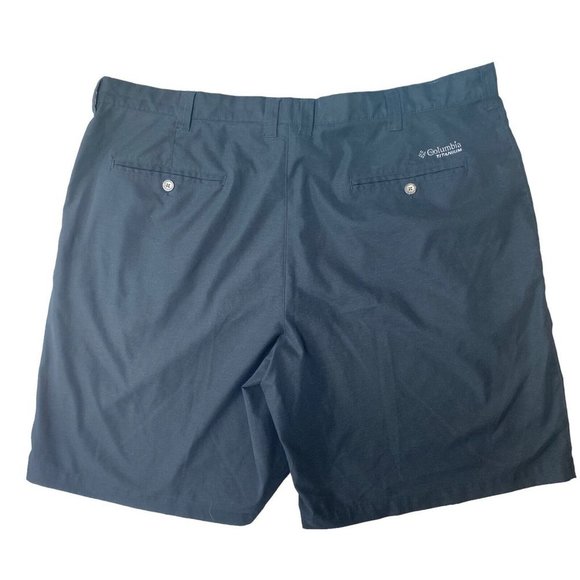 Columbia Titanium Shorts Mens 42x10 Lightweight Stretch Black - Picture 2 of 6